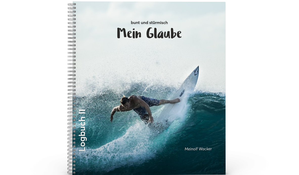 Logbuch-Cover (Surfer): Mein Glaube